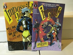 Impossible Jones! #1 and #2 Set  2021  Scout Comics! Karl Kesel!