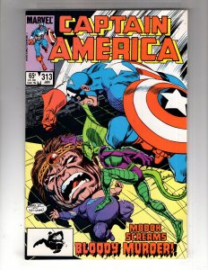 Captain America #313 (1986)  VF/NM MODOK Appearance   / ID#21