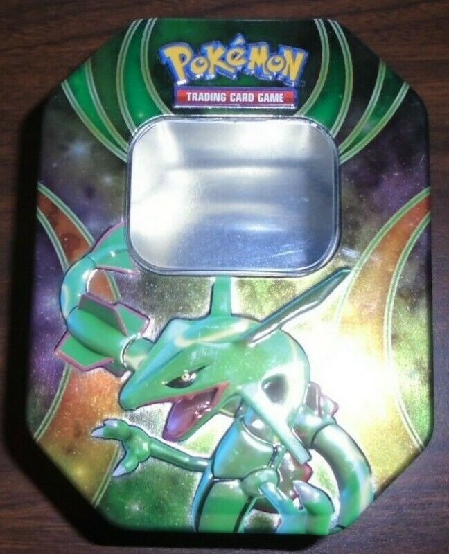 Pokemon EX Rayquaza Fall Beyond The Ordinary Collector Tin 2015