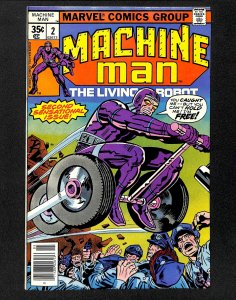 Machine Man #2 NM- 9.2