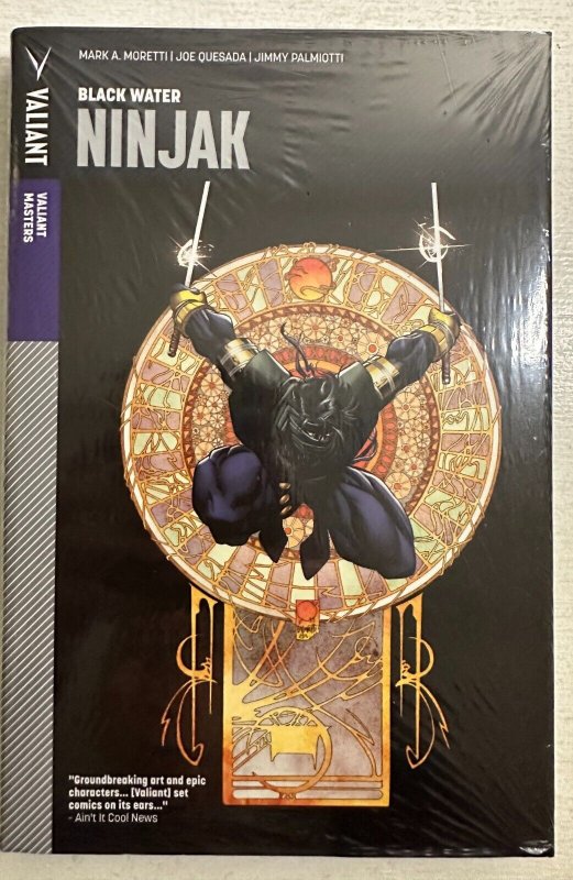 Valiant Masters: Ninjak Black Water #1 Valiant Hardcover in cellophane (2013)