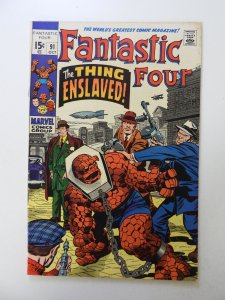 Fantastic Four #91 (1969) VF condition