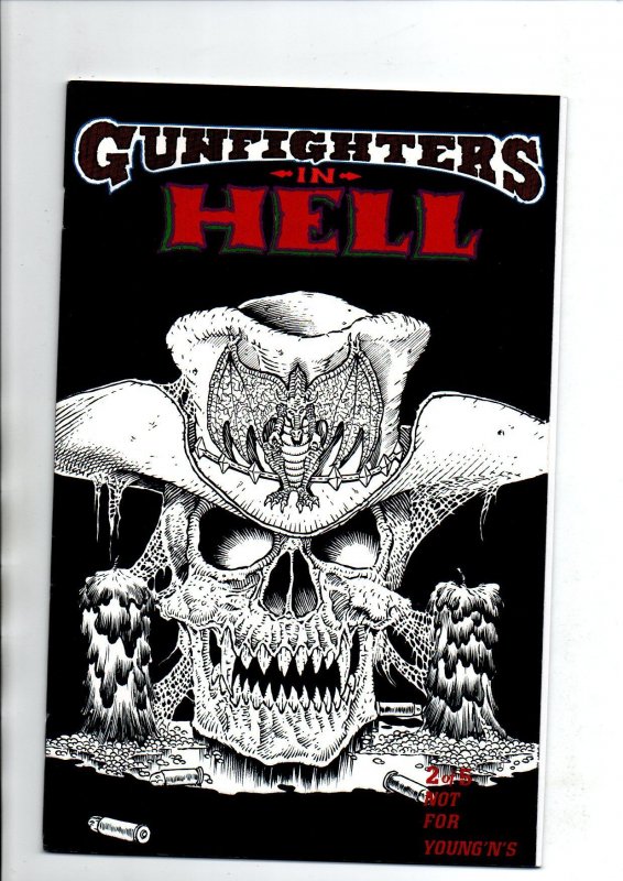 Gunfighters in Hell #1 2 3 4 & 5 Complete Set -Vigil- erotic weird western - NM
