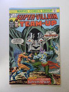 Super-Villain Team-Up #1 (1975) VF- condition