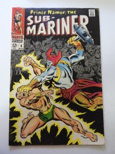 Sub-Mariner #4 (1968) VG+ Condition
