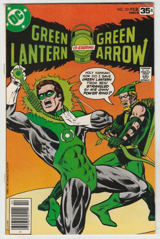 Green Lantern #101 (Feb-78) VF/NM High-Grade Green Lantern, Green Arrow, Blac...