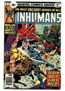 INHUMANS #6 comic book 30 cent variant cover-rare-marvel