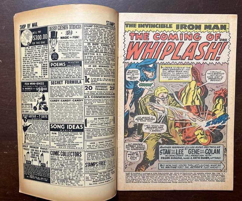 Tales of Suspense #97 VG/F 5.0 Whiplash Marvel 1968