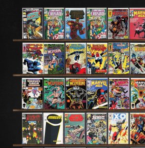 Huge Lot 150+ Comics with Marvel Comics Presents, Marvel Tales & More!