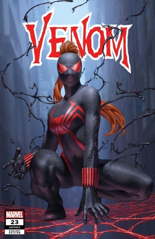 VENOM #23 HOT~KEY1st APP of BLACK-WIDOW VENOM NEW SYMBIOTE! VARIANT CVR*/Peter