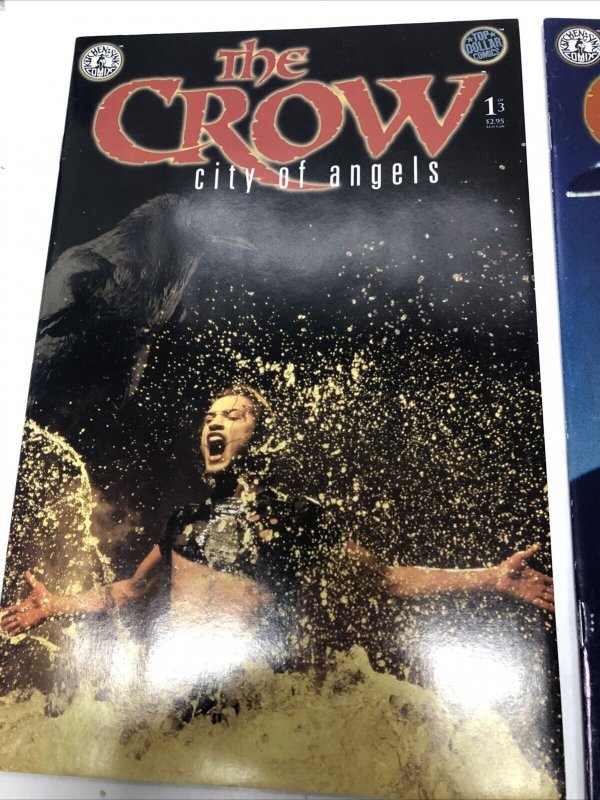 The Crow City Of Angels (1996) Set Issue # 1-3 • Kitchen Sink Press • Hole •Bush