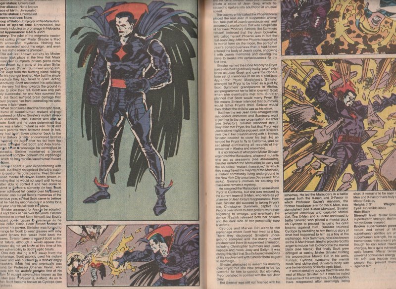 Official Hand book to The Marvel Universe Update ’89 # 5