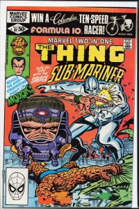 Marvel Two-in-One #81 (1981) Namor the Sub-Mariner