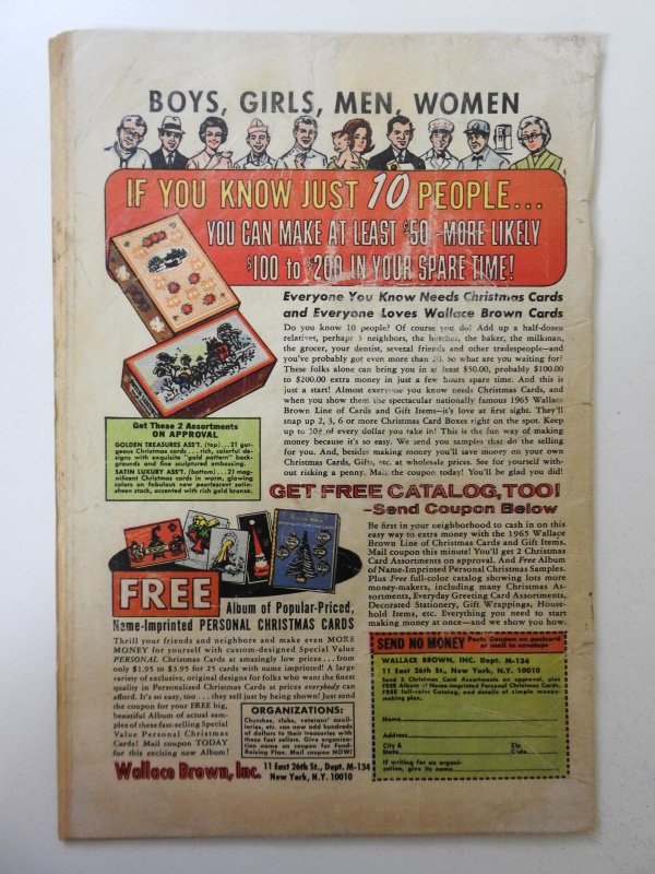 Sgt. Fury #22  (1965) GD+ Condition! Moisture damage