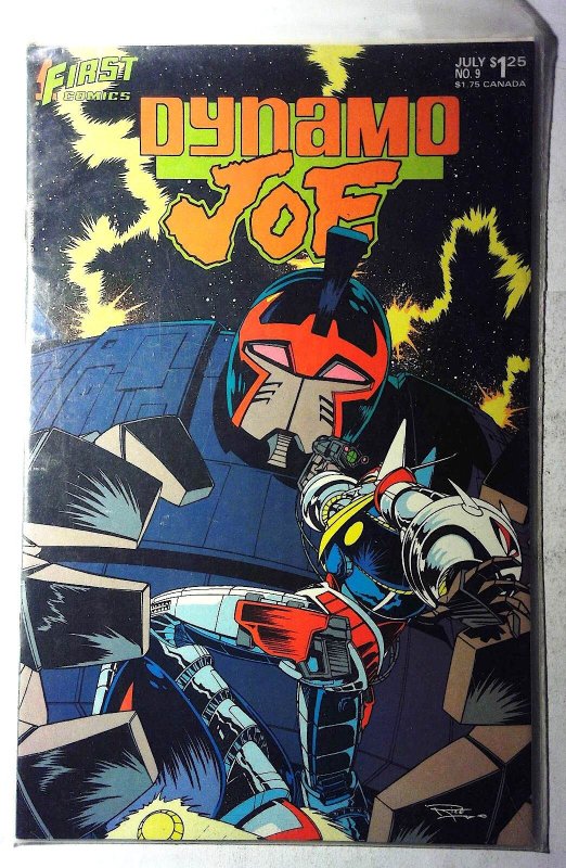 Dynamo Joe #9 (1987) First Comics 1st Print Comic Book
