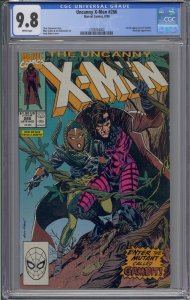 UNCANNY X-MEN #266 CGC 9.8 1ST GAMBIT WHITE PAGES  
