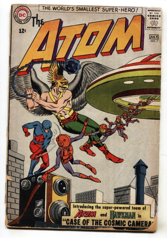 ATOM #7--1963--Hawman--comic book--DC--Silver-Age