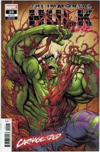Immortal Hulk #20 Carnage-ized Variant NM