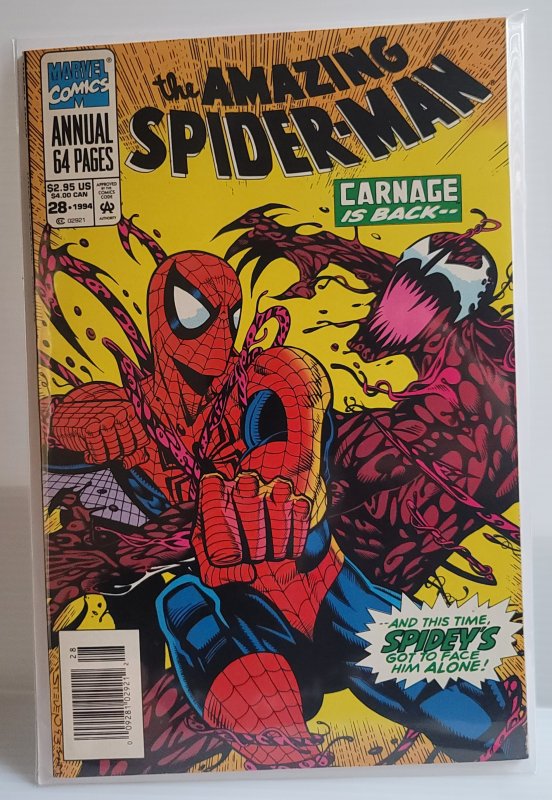 Amazing Spider-man Annual #28 Newsstand Edition