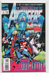 Avengers: The Terminatrix Objective #1 Direct Edition (1993) The Avengers ...