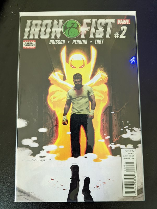 Iron Fist #2 Second Printing - Jeff Dekal Variant (2017)