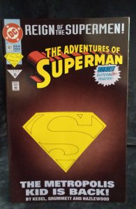 Adventures of Superman #501 Die-cut cover (1993)