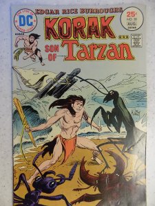 KORAK SON OF TARZAN # 58 DC BRONZE JUNGLE ACTION KUBERT BURROUGHS
