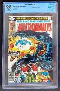 Micronauts #8 CBCS 9.8 Marvel 1979 Captain Universe