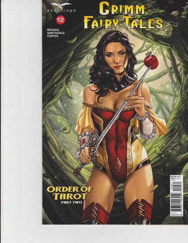 Grimm Fairy Tales Volume 2 #12 Cover C Zenescope Comic GFT NM Burgos