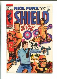SHIELD #12 - HELL HATH NO FURY The Fisherman Collection (7.0) 1969