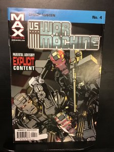 U.S. War Machine #4 (2001)nm