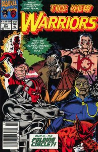 New Warriors, The #21 (Newsstand) FN; Marvel | save on shipping - details inside