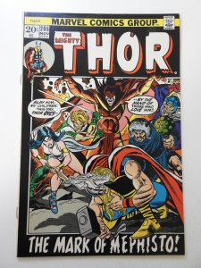 Thor #205 (1972) VG+ Condition moisture stain bc