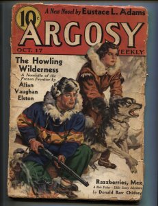 ARGOSY 10/17/1936--L. RON HUBBARD--ROBERT E. HOWARD--Pulp Magazine