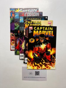 5 Captain Marvel Marvel Comic Books # 1 1 2 2 2 Avengers Defenders 11 JS42