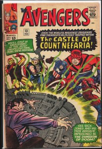 The Avengers #13 (1965) The Avengers [Key Issue] G/VG Condition