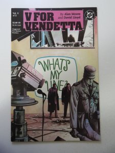 V for Vendetta #5 (1989) NM Condition