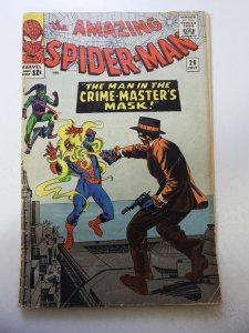 The Amazing Spider-Man #26 (1965) 1st App of Crime-Master! GD/VG Condition