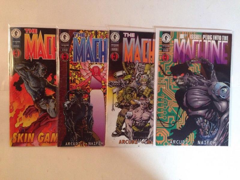 The Machine 1-4 Complete Near Mint Lot Set Run