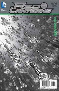 Red Lanterns 16-B Wraparound 1:25 Black and White Cover VF/NM