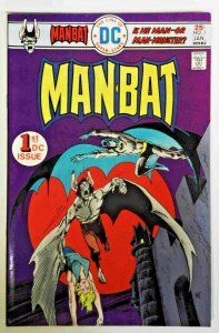 Man-Bat #1 DC 1975 Limited Series 1 of 2 VF- High Grade old Batman DC Comic