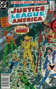 Justice League of America #229 (Newsstand) FN ; DC | Gerry Conway