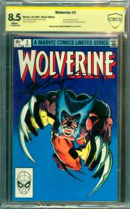 Wolverine #2 CBCS Graded 8.5 1st Yukio - Claremont Signed