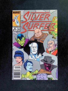 Silver Surfer  #30 (2ND SERIES) Marvel Comics 1989 VF- NEWSSTAND