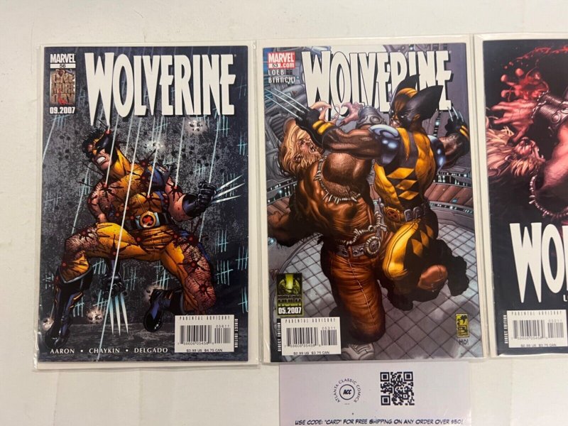 3 Wolverine Marvel Comic Books # 52 53 56 Defenders Thor Hulk 24 RC27