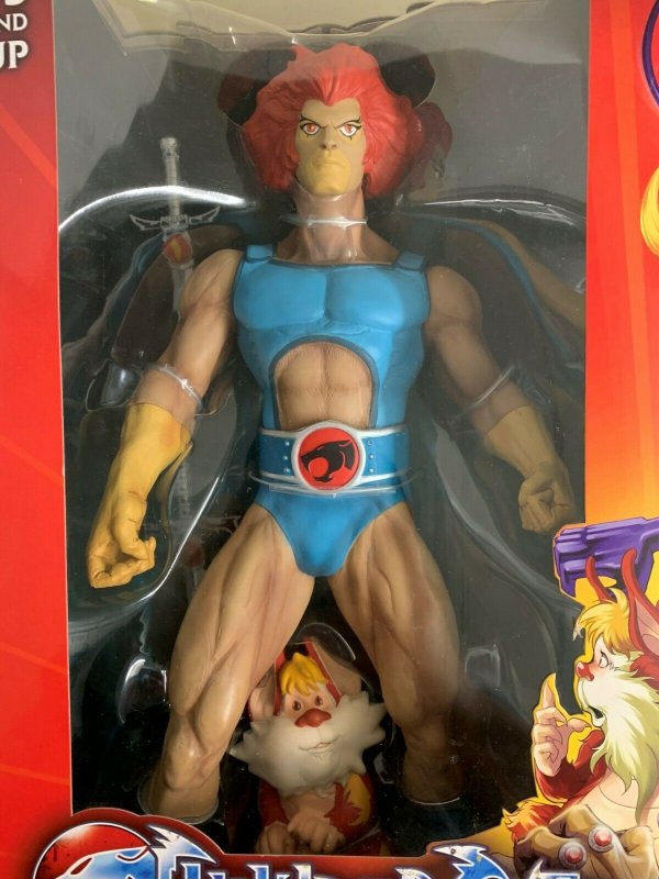 Thundercats 14 Mega-Scale Action Figure: Lion-O & Snarf  