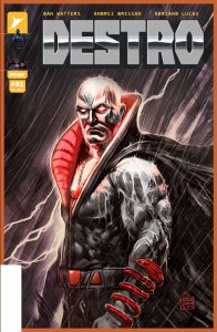Destro #1 SCC Exclusive Cameron Johnson Variant Image 2024 (Presale)