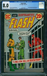 Flash #219 (1973) CGC 8.0 VF