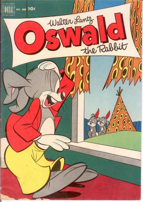 OSWALD THE RABBIT (1943-1962 DELL) F.C. 388 VG 1952 COMICS BOOK