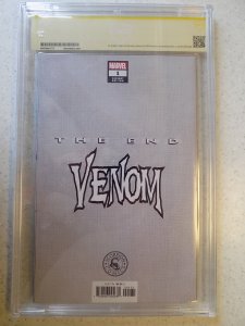 VENOM: THE END # 1 CBCS SS 9.8. CRAYTON CRAIN COVER AND SIGNATURE AWESOME